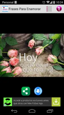 Frases Para Enamorar android App screenshot 4